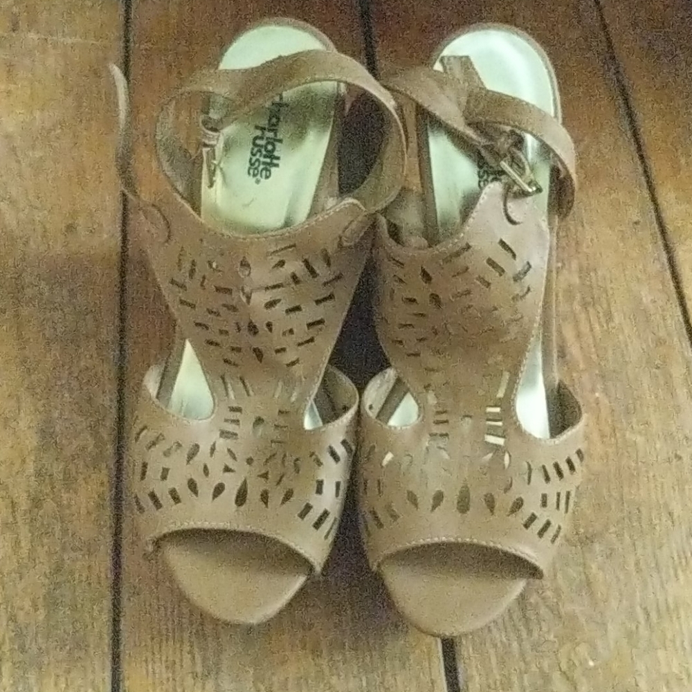 Charlotte Russe wedge sandals